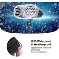 thumbnail image 2 of Proyector navideño con forma de copo de nieve 3D con mando a distancia, 2 of 7