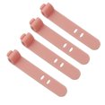 thumbnail image 2 of 4Pcs Silicone Earphone Cable Winder Organizer Desk Data Cord Holder Management,Pink, 2 of 8