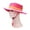Rose Red, variant on Sun Hat for Men/Women, Waterproof Wide Brim Bucket Hat UV Protection Boonie Hat for Fishing Hiking Garden Beach