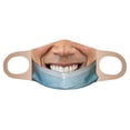 thumbnail image 2 of Mascarilla facial divertida para adultos Escudo bucal con estampado 3D facial Mascarilla facial a prueba de polvo para mujeres Hombres D BLESIY  cubierta divertida, 2 of 8