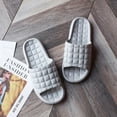 thumbnail image 1 of Zapatillas de interior para mujer, zapatos planos, chanclas antideslizantes de verano, Zapatillas de baño para el hogar, Zapatillas cómodas para mujer para hombre Tan Jianjun unisex, 1 of 2