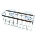 thumbnail image 7 of Suction Cup Sink Corner Rack Sponge Holder, Sponge Holder for Kitchen Sink, Suction Cup Kitchen Caddy, No Drill Rustproof Sink Organizer for Place Dishwashing Brush Soap And Sponge (1Pc, Silver), 7 of 7