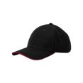 thumbnail image 2 of Beechfield Classic 6 Panel Organic Cotton Sandwich Peak Cap, 2 of 2