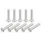 thumbnail image 1 of Tornillos de máquina Unique Bargains 50uds M2.5x14mm Acero inoxidable 304, 1 of 5