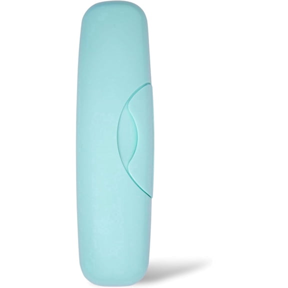 RADIUS Toothbrush Travel Case for Big Brush/Original/ Scuba Brushes, BPA-Free Recycled Plastic, 6.88H - 1.5W - 2L in - Mint