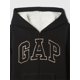 thumbnail image 2 of Sudadera para Niñas GAP con Logo Acogedor y Cierre Completo en Negro Verdadero - Talla L, 2 of 2