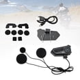 thumbnail image 4 of Helmet Bluetooth Earphone Headset Speaker Player Universal Black For Motorcycle, 4 of 13