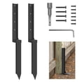thumbnail image 1 of Kit de reparación para postes de cerca ArlinaL 2 unidades de acero de 81 cm de alta resistencia, 1 of 7
