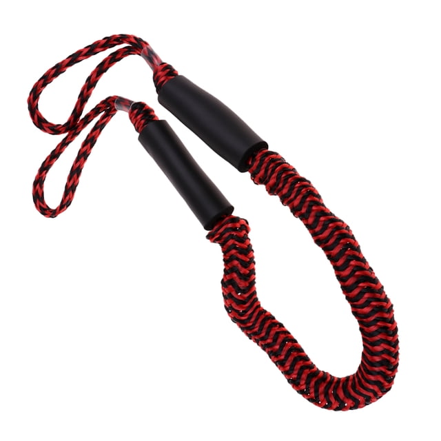 Justharion Set Dock Line Mooring Rope for Boat Rope Cord Dockline Boats Kayak Accessories Red black wave 1Set