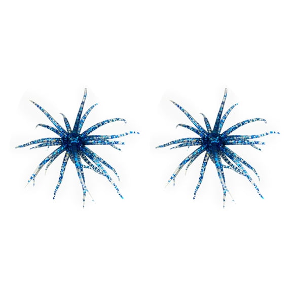 2Pcs Fishing Sea Urchin Lures Floating Fishing Baits Elastic Soft Floating Swimbait For Various Water Conditions