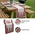 thumbnail image 5 of Valentine's Day Table Runner - 70 Inch Long, Kitchen Dining Table Runner Dresser Scarves, Love Heart Roses Gnomes Romantic Farmhouse Decor for Coffee Tables Wedding Party Banquet, 5 of 8