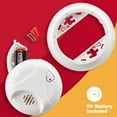 thumbnail image 5 of First Alert Ionization Smoke Alarm, Battery Operated, SA303CN4, White, 1 Each, 5 of 9