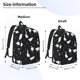 thumbnail image 2 of Balery Fashionable Goose Mochila Clásica Impresa Básica para Viaje, Mochila Escolar Resistente al Agua, Mochila de Lona con Correas Ajustables-Medium, 2 of 5