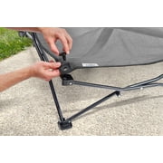 Coolaroo Elevated Pet Bed On-The-Go with HeatShield Cooling Fabric, Glacier Grey, Small