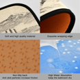 thumbnail image 2 of 2-Piece Kitchen Mat Set Non Slip Washable Floor Mats Decorative Rugs for Kitchen Sink Laundry Vintage Cowboy Illustration, 2 of 7