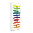 thumbnail image 3 of Stupell Industries Encouraging Bold Rainbow Quote Paint Brush Strokes Graphic Art Gallery Wrapped Canvas Print Wall Art, Design by Marla Rae, 3 of 7