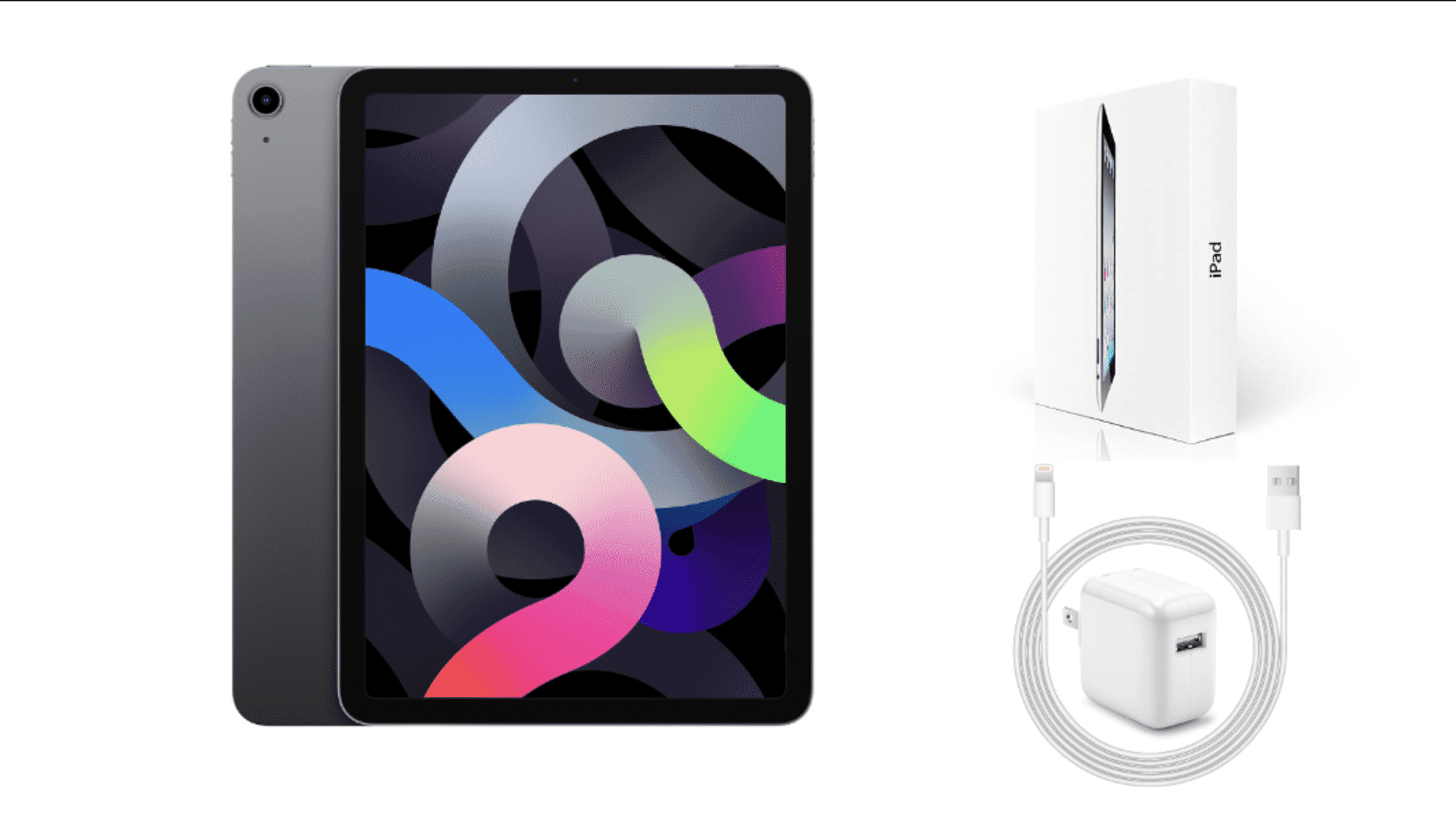 Open Box Apple iPad Air 4 A2324 (WiFi + Cellular Unlocked