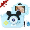 Ganzton Kids Camera, Dual Camera Children Camera 1080P HD 2.0 inch Screen Kids Digital Camera for 4-10 Years Old Boys Girls Toy Gifts