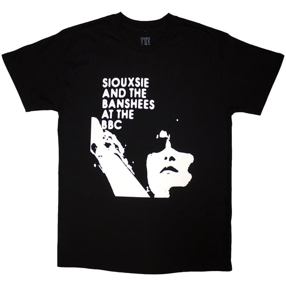 Siouxsie & The Banshees Unisex T-Shirt At The BBC (Black)