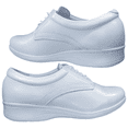 thumbnail image 3 of Zapatos De Enfermera Blancos De Piel Para Mujer Ideal Para Guarderias Clinico Restaurantes y Hoteles, 3 of 6