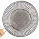 thumbnail image 2 of Nvzi Colador de alimentos de acero inoxidable con mango de gancho de madera: ideal para enjuagar pastas, fideos, frutas y hervir a fuego lento; se adapta a la mayoría de las ollas, fácil de limpiar, 2 of 5