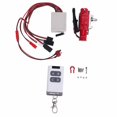 thumbnail image 2 of 1/10 RC Car Winch, Stable Performance RC Crawler Car Metal Winch with Remote Controller for 4 D90 D110 RC Car Black,Red,Ti, 2 of 7