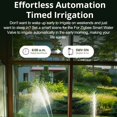 For Zigbee 3.0 Smart Water Valve Ip55 Sprinkler Controller Home