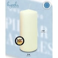 thumbnail image 3 of HYOOLA Ivory Pillar Candles 3x7 Inch - Unscented Pillar Candles - 6-Pack - European Made, 3 of 8