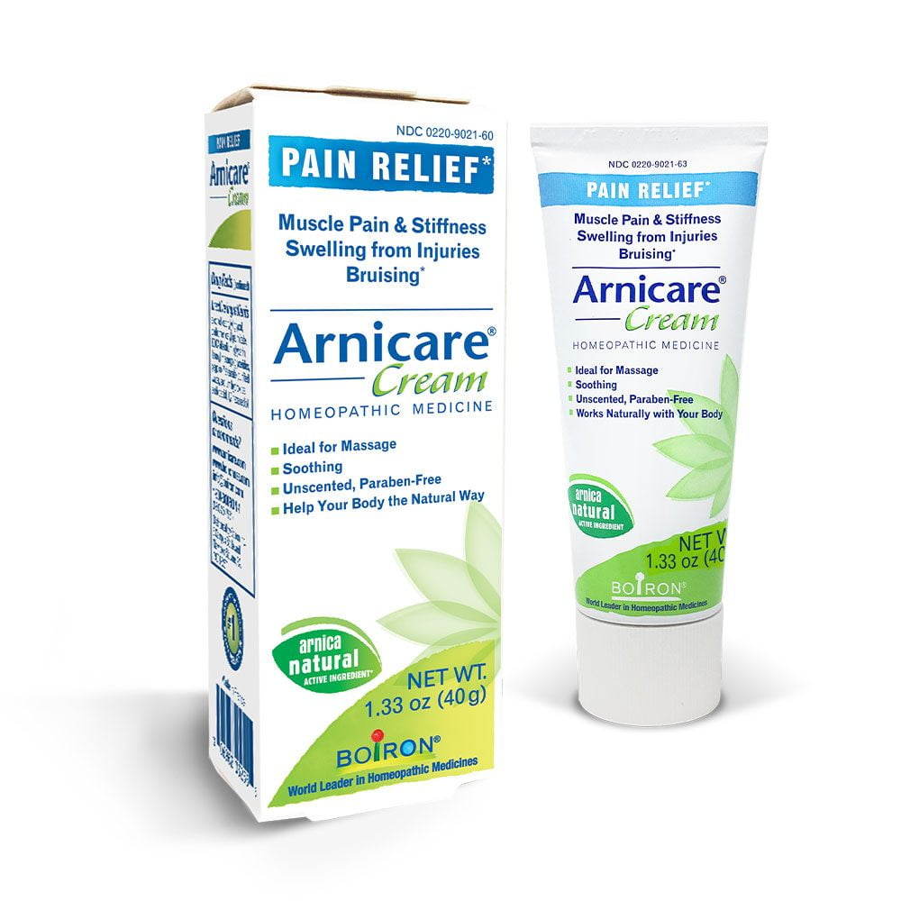 Boiron Arnicare Cream 1.3 Ounce, Homeopathic Medicine for Pain Relief ...