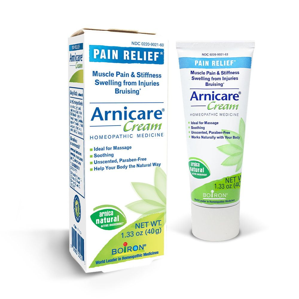 Boiron Arnicare Cream 1.3 Ounce, Homeopathic Medicine for Pain Relief