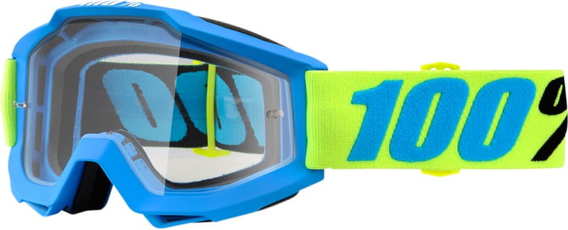 Anti-Fog Clear Lens GALAK 100/% ACCURI Adult Goggles Offroad Motocross