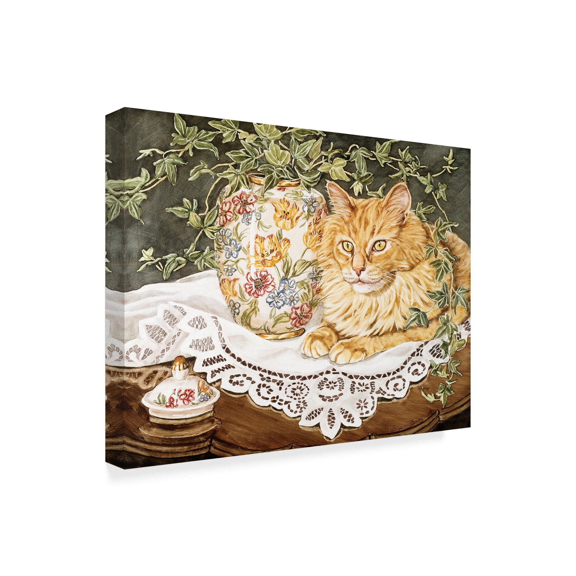 Trademark Fine Art 'Little Lion' Canvas Art by Jan Benz