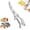 A1, variant on Stainless Steel Bone-Cut Kitchen Scissors - Multipurpose Heavy Duty Poultry Shears, Bone Cutting Scissors with Safety Lock & Non-Slip Grip for Chicken Meat Fish Vegetables (AB)