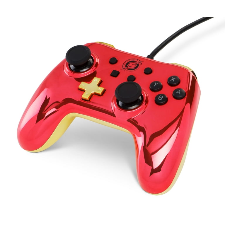 PowerA Nintendo Switch, Wired Controller, Chrome Samus PowerA Nintendo Switch, Wired Controller, Chrome Samus