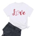 thumbnail image 3 of WILLBEST T-Shirts pour Femmes T-Shirt de Baseball Confortable T-Shirt de Baseball Col Rond Graphique 1159, 3 of 3