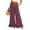 32# Wine, variant on Palazzo Pants for Women Ruffle Petite Wide Leg Gaucho Pants Casual Flared Drawstring 2026 Fashion Flowy Beach Pull On Trousers with Pockets Red S