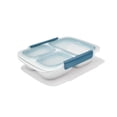 thumbnail image 2 of OXO Prep & Go 4.1-Cup Leakproof Divided Lunch Container, Meal Prep Food Storage Container for Lunch Prep Work, School and On-the-Go Meals, Ocean Blue, 2 of 10