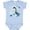 AE-Light Blue, variant on I Need Some Space Dinosaur Astronaut with Stars and Planet Boys or Girls Baby Bodysuit