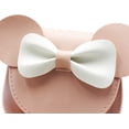 thumbnail image 5 of YOUI-GIFTS Little Girls Cute Bowknot Crossbody Purse Cartoon Mouse Ear Shoulder Handbag with Pompoms, 5 of 7