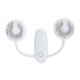 thumbnail image 1 of Yuarrent Ventilador colgante de cuello de plástico, portátil, alimentado por batería, 4800 mAh, 3,7 V, 8 W, 360 grados, para interior y exterior, Electrodomésticos Blanco Yuarrent HA064734-03B, 1 of 6