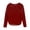 Wine, variant on Ltctricy Girls' T-Shirts Children Long Sleeve Crew Neck Side Split Curved Hem Printed Tunic Tops Soft Casual Tee Blouses(Wine,11-12 Years)