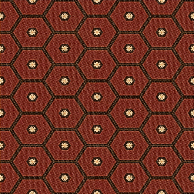 Ahgly Company Machine Washable Indoor Square Transitional Mahogany Brown Area Rugs, 8' Square