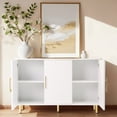 thumbnail image 2 of 3-Door Sideboard with Pine Legs - Versatile for Different Rooms / In Kitchen, Entryway, Bedroom / Ensures Stable Support, 2 of 6