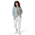 thumbnail image 5 of No nonsense Women's Classic Indigo Denim Legging, White, XX-Large, 5 of 5