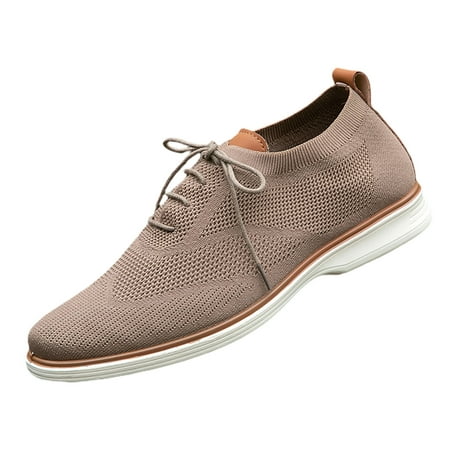 

Casual Shoes for Men Mens Sneakers Leisure Men Mesh Non Slip Mesh Shoes Mens White Shoes Brown 44