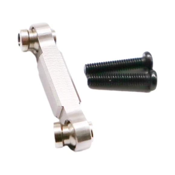 Xingzhi Stronger Steering Link Rod Steering Linkage Tie Rod For 1/18 959B On-Road Vehicles Stronger Titanium