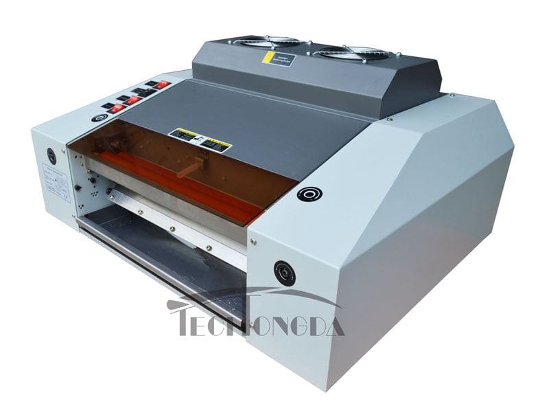 Techtongda Liquid Film Laminator 220V 13In A3 Width UV Laminating Photo