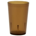 thumbnail image 5 of Plastic Tumblers - Shatterproof Pebbled Tumblers - Pebbled Finish, Dishwashable, Reusable Amber Clear Acrylic Stackable Party Tumblers, for Serving At Catered Events, 12 oz, 5 of 8