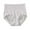 Gray, variant on Lolmot Women Underwear High Waist Cotton Briefs Ladies Panties Tummy Control Panty Full Coverage Plus Size Breathable Warm Belly Hip Lift Thin Waist Panties