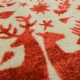 thumbnail image 4 of Mohawk Home Red and Cream Holiday Forest Accent Rug, 2' x 3' 4", 4 of 5